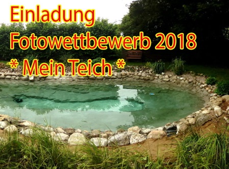 Fotowettbewerb mein Teich 2018