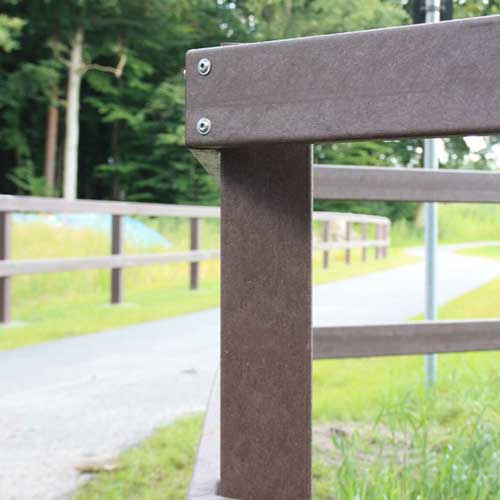 Brettprofil Recycling-Kunststoff