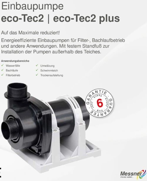 ecoTec Messner Teichpumpe