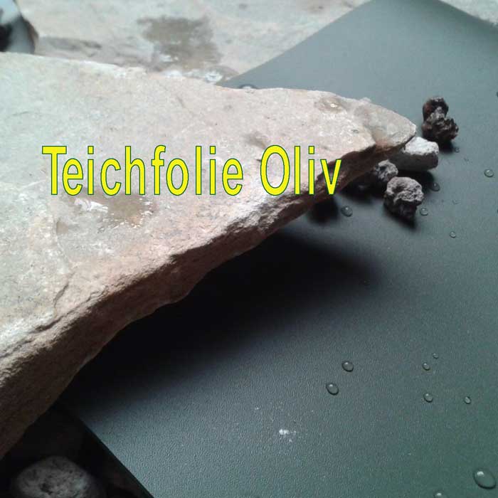 Teichfolie Oliv 1,5mm 4 x 5 Meter