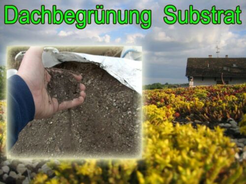 Substrat für extensive Dachbegrünung