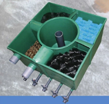 Teichfilter CenterVortex GFK Mehrkammerfilter