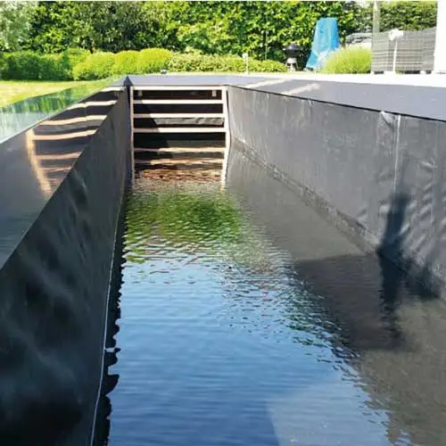 Teichfolie Schwarz, Teichbau Garten